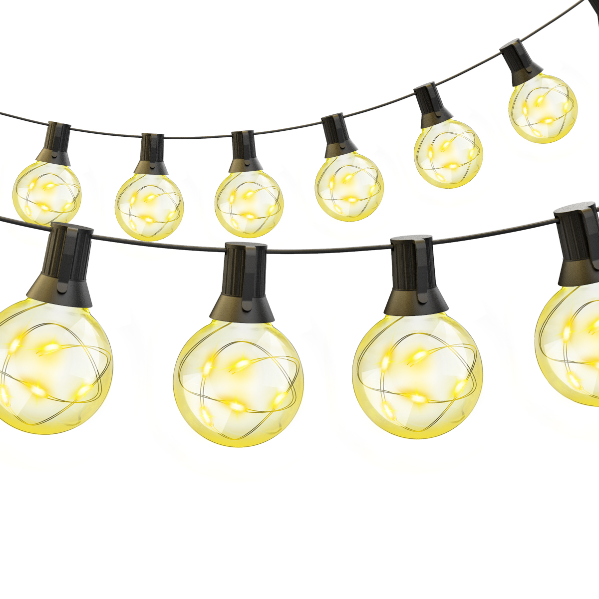 HCP064  G40铜线户外灯串